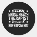 Search for mental health therapist stickers Depression