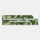 Search for ammo bumper stickers Pro gun
