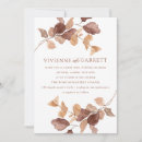 Search for autumn wedding invitations Minimalist