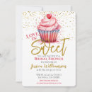 Search for cupcake love invitations Love is sweet