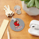 Search for funny name key rings Red