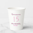 Search for quinceanera party tableware Quinceanera 15th birthday