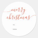 Search for calligraphy script stickers Merry christmas