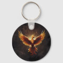 Search for fantasy birds key rings Phoenix