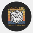 Search for rolling dice stickers Fantasy