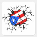 Search for puerto rican flag stickers Latino