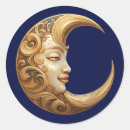 Search for golden moon stickers Celestial