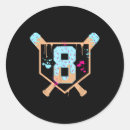 Search for baseball number stickers Boy