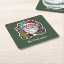 Search for x mas coasters Santa claus