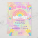 Search for pop it birthday invitations Rainbow