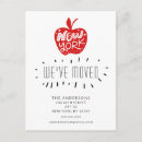 Search for red apple invitations Modern
