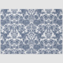 Search for blue toile tissue paper Blue and white