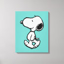 Search for cartoon dog canvas prints Charlie brown