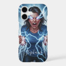 Search for blue lightning Superhero