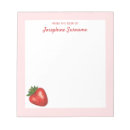Search for strawberry notepads Summer