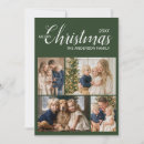 Search for evergreen christmas cards Family photo