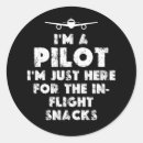 Search for funny pilot stickers Aeroplane