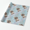 Search for father christmas wrapping paper Blue