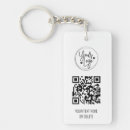 Search for clean white key rings Scan me