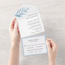 Search for dusty blue eucalyptus wedding invitations Greenery