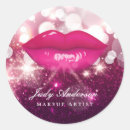 Search for pink glitter lips stickers Trendy