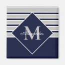 Search for plain colour magnets Navy blue