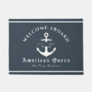 Search for welcome aboard doormats Captain