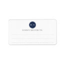 Search for editable return address labels Chic