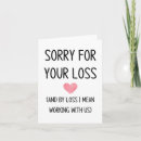 Search for new job cards Coworker goodbye