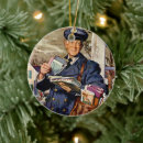 Search for postal christmas tree decorations Postman