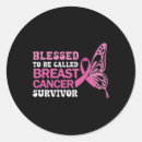 Search for pink ribbon butterfly stickers October