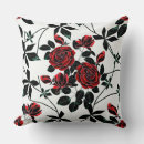 Search for red rose cushions Floral pattern