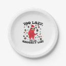 Search for funny christmas paper plates Alpaca
