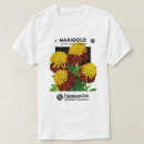 Search for marigold flower tshirts Vintage