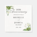 Search for 75th anniversary napkins Vow renewal