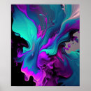 Search for fluid painting posters Aqua