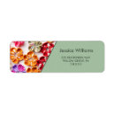 Search for red ornament return address labels Orange