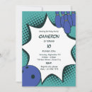 Search for lets bowl invitations Blue