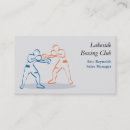 Search for boxing gym business cards Coach