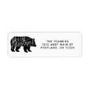 Search for text design return address labels Merry christmas