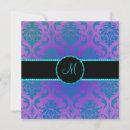 Search for white peacock invitations Damask