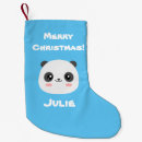Search for panda christmas stockings Cute