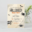 Search for spider web halloween invitations Halloween costume party