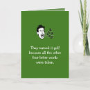 Search for funny golf quotes cards For him