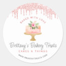 Search for round bakery stickers Pastry chef