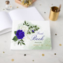 Search for royal blue wedding guest books Gold