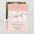 Search for pastel sweet 16 invitations Princess