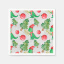 Search for green christmas party napkins Pattern