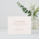 Search for burnt orange save the dates Elegant