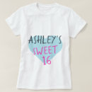 Search for 16th birthday tshirts Sweet 16